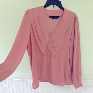 Pink blouse
